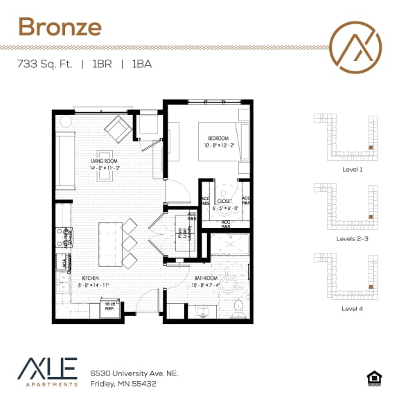 Axle Apartments Floor Plans